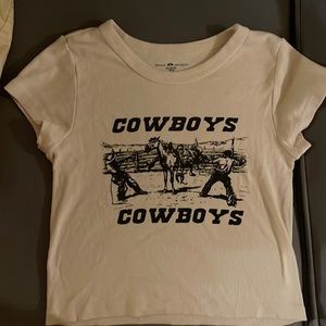 Brandy Melville cowboy crop